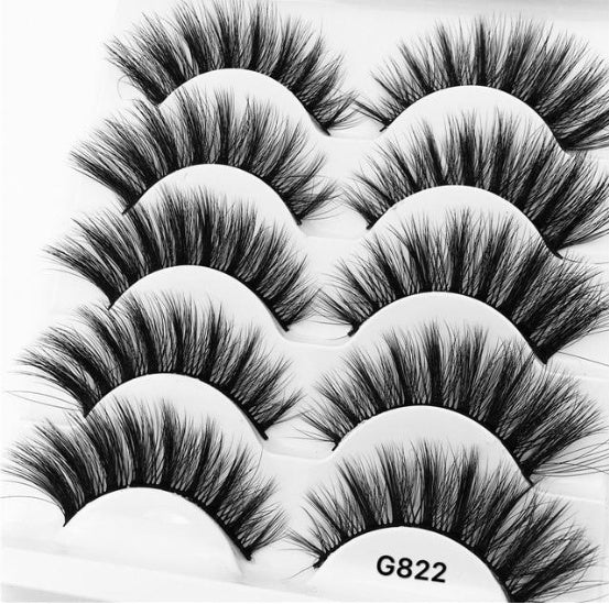 3D mink hair false eyelashes