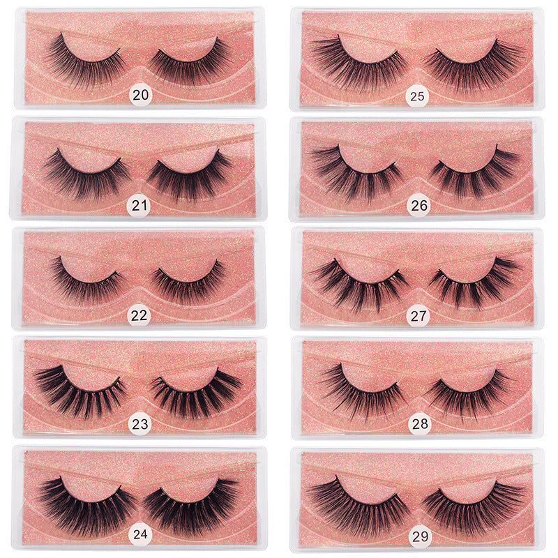 3d mink hair false eyelashes