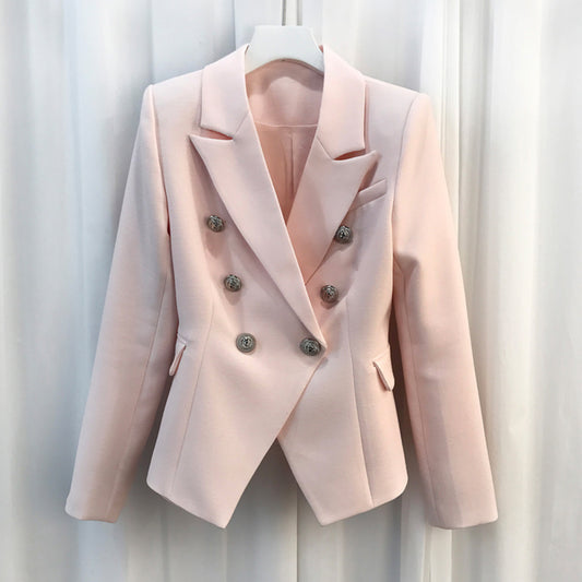 Slim pink blazer