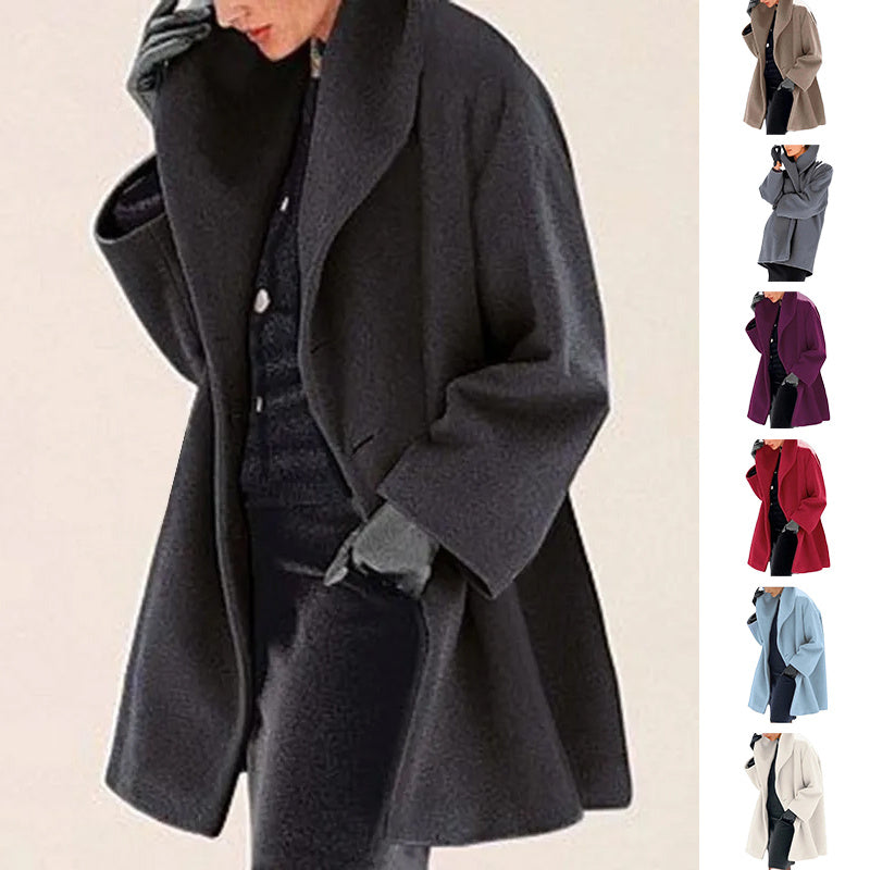 Women's Trendy  Woolen Coat