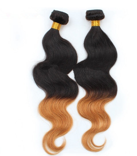 100% Human Hair  Bundle Ombre