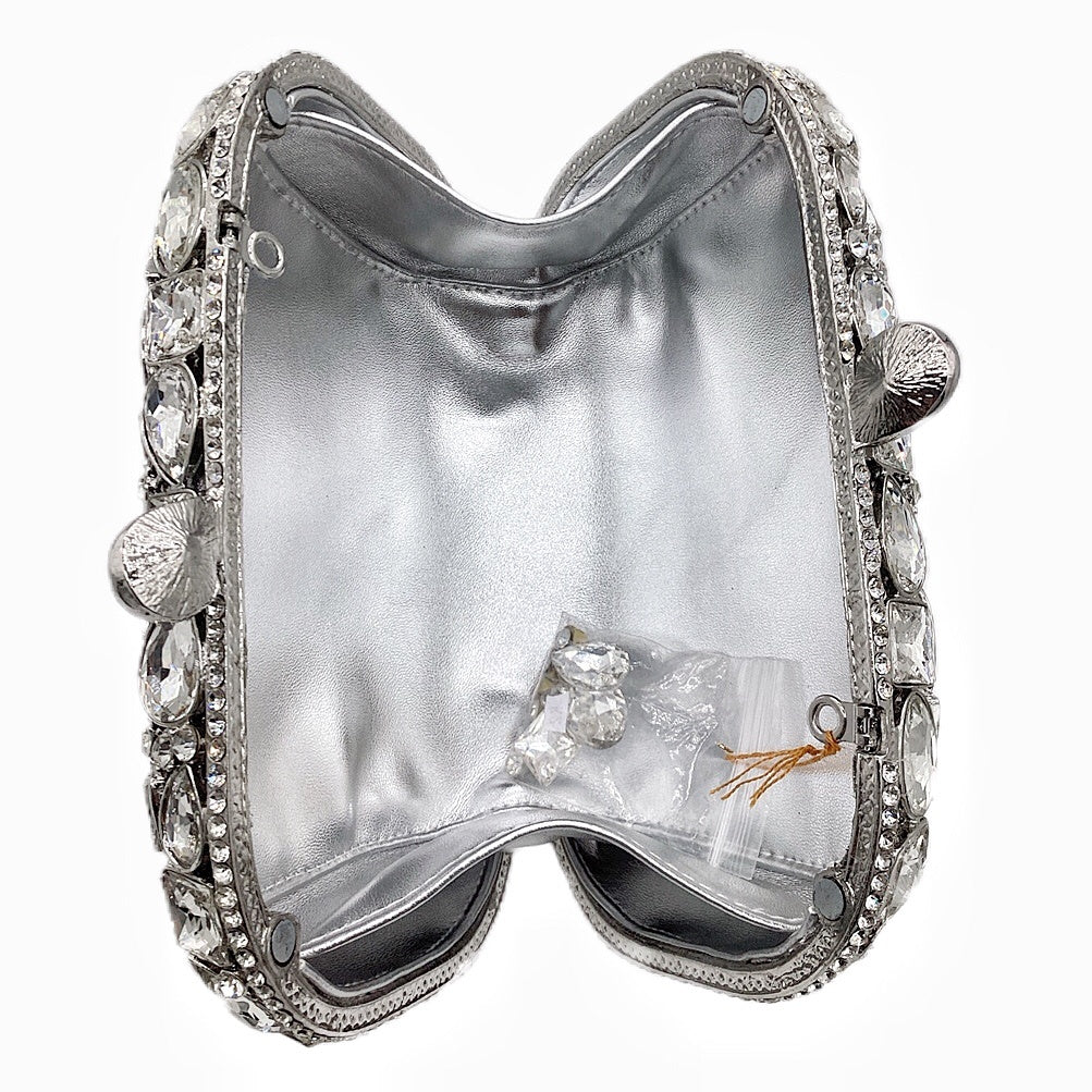 Hand-held Diamond Evening Bag