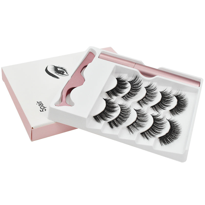 Magnetic eyeliner false eyelashes