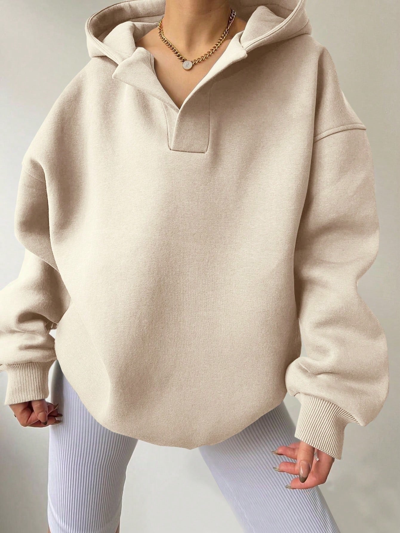 Women's Solid Color Hoodies Long Sleeve