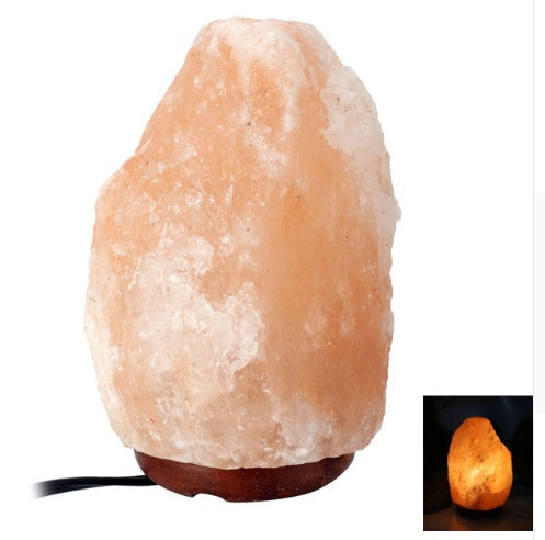 Crystal salt lamp