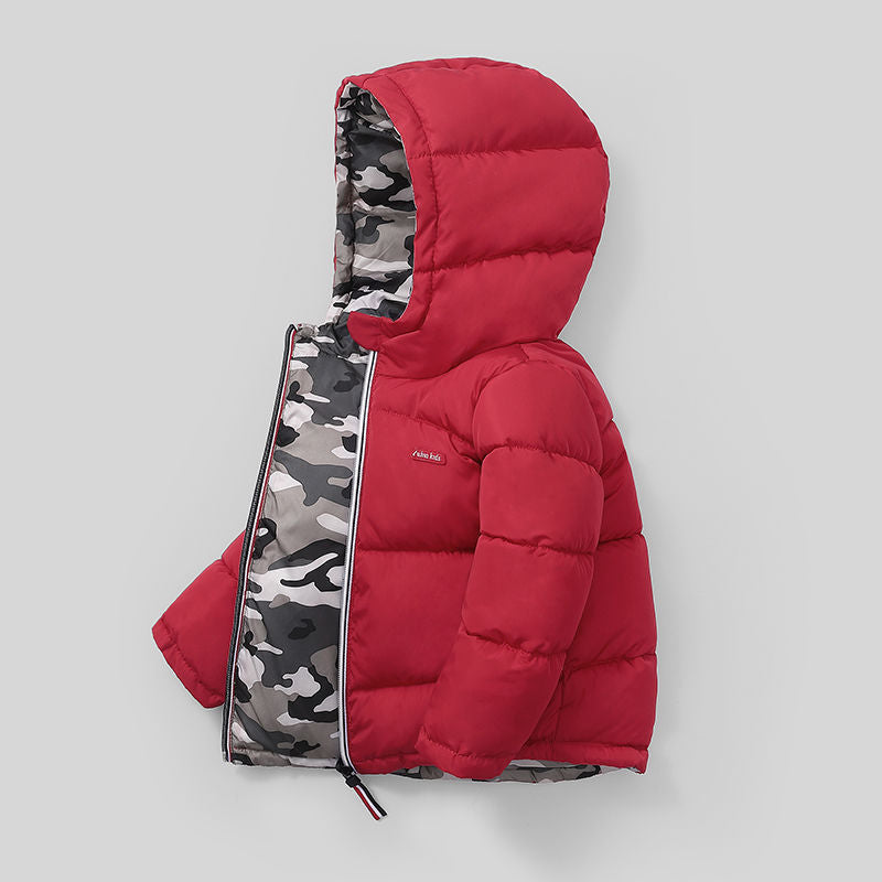 Children's  Double-sided Padded Winter Jackets