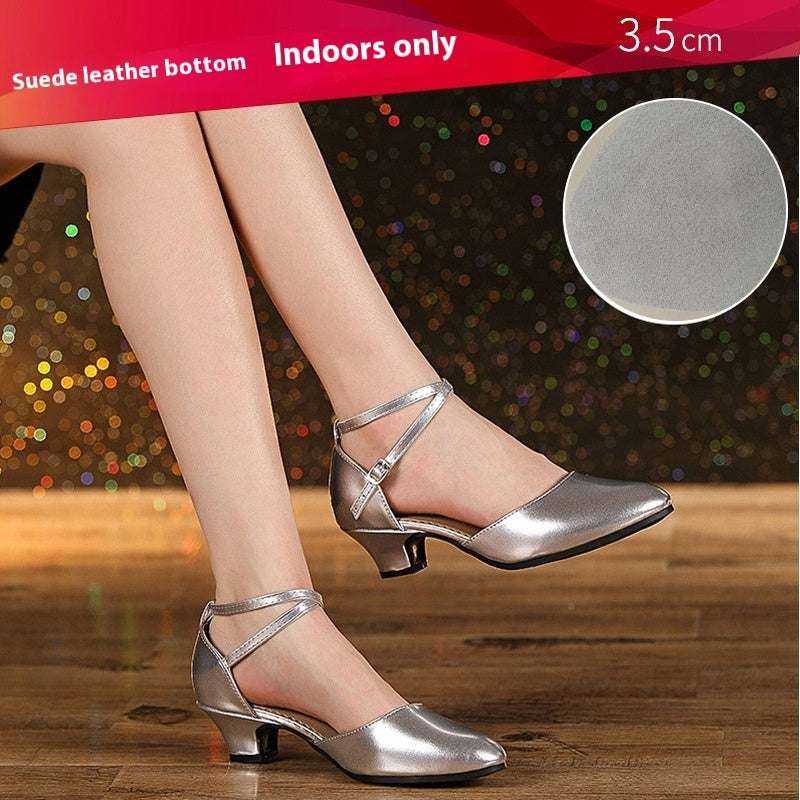 Latin Soft Bottom Square Dance Shoes Women