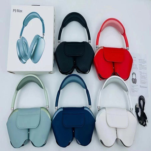 P9 MAX Bluetooth Headphone Head-mounted Stereo Plug-in Card