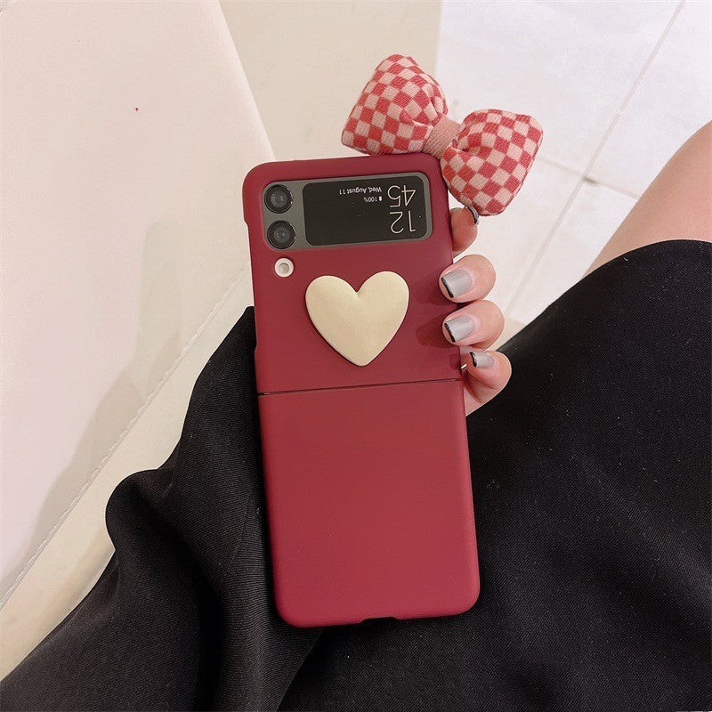 Hard Folding Screen Of Mobile Phone Case