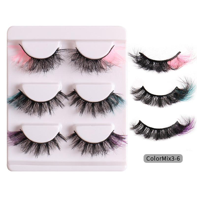 High Color Fried Curly Eyelashes