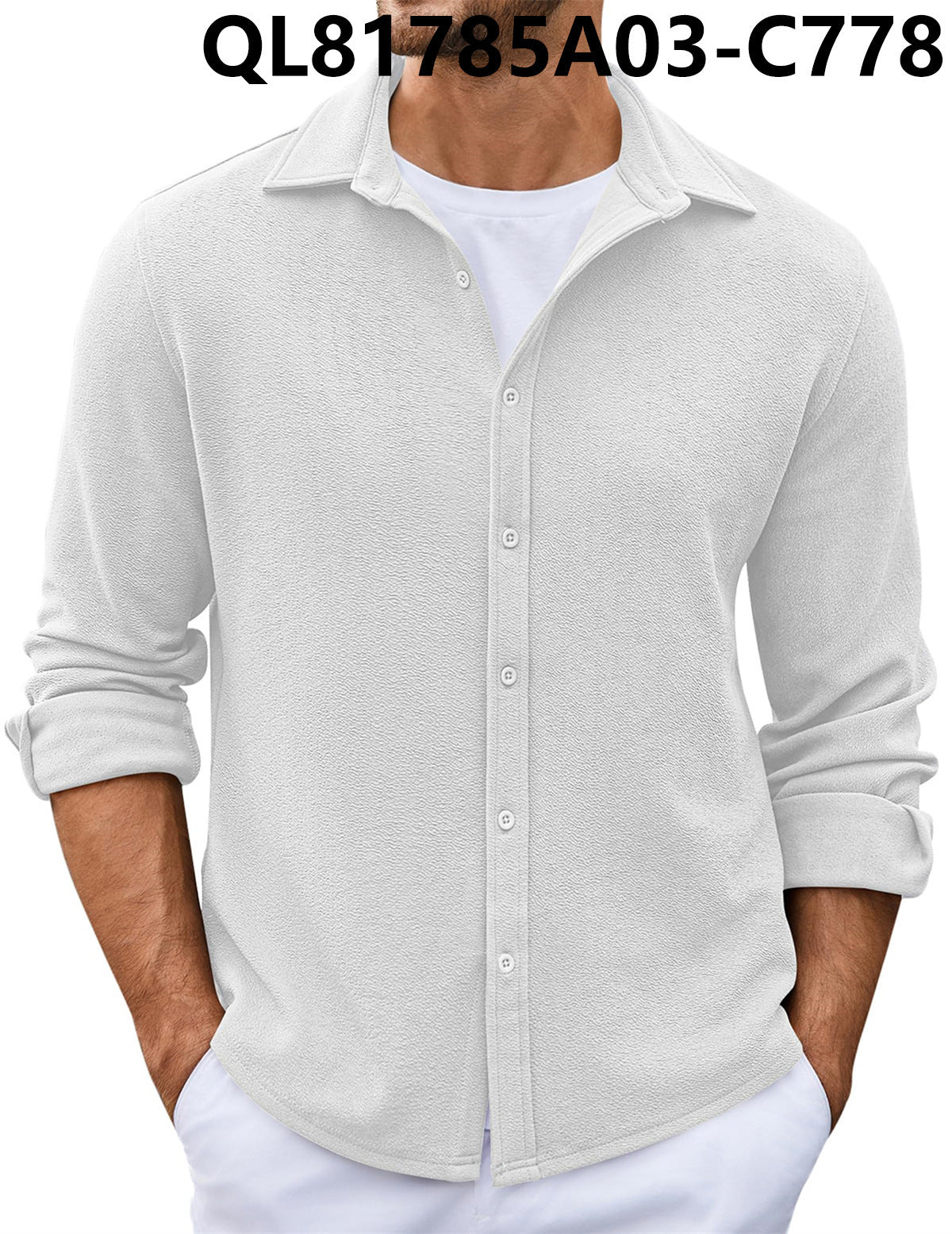 Men's Loose Trendy Short-sleeved Lapel Shirt