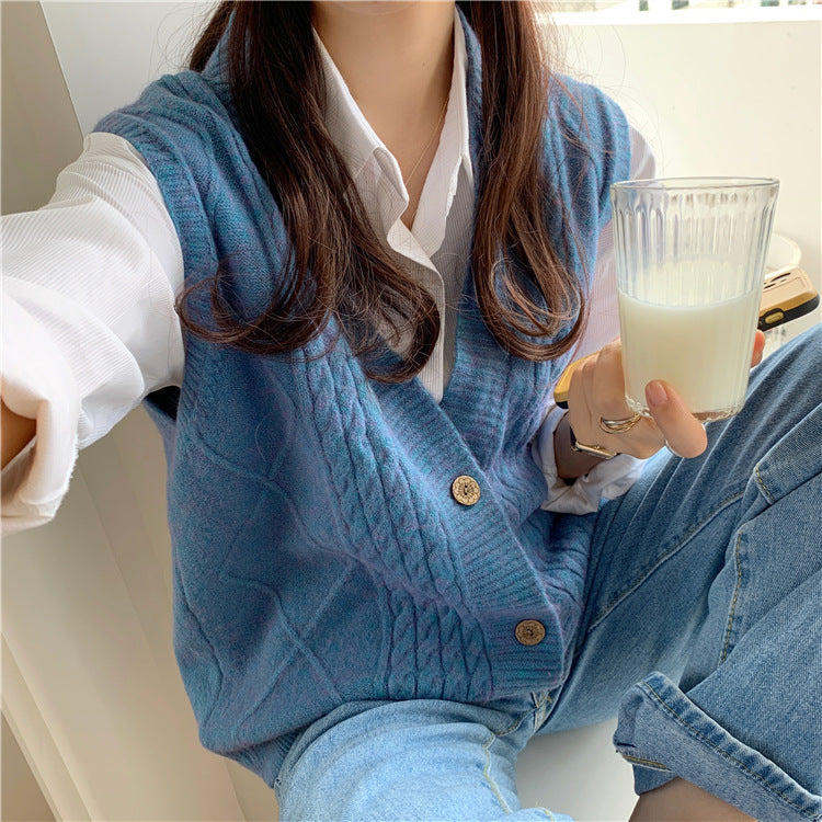 Women Vest Sweaters