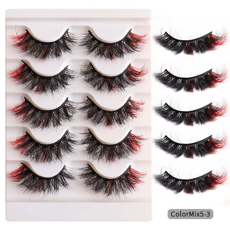 High Color Fried Curly Eyelashes