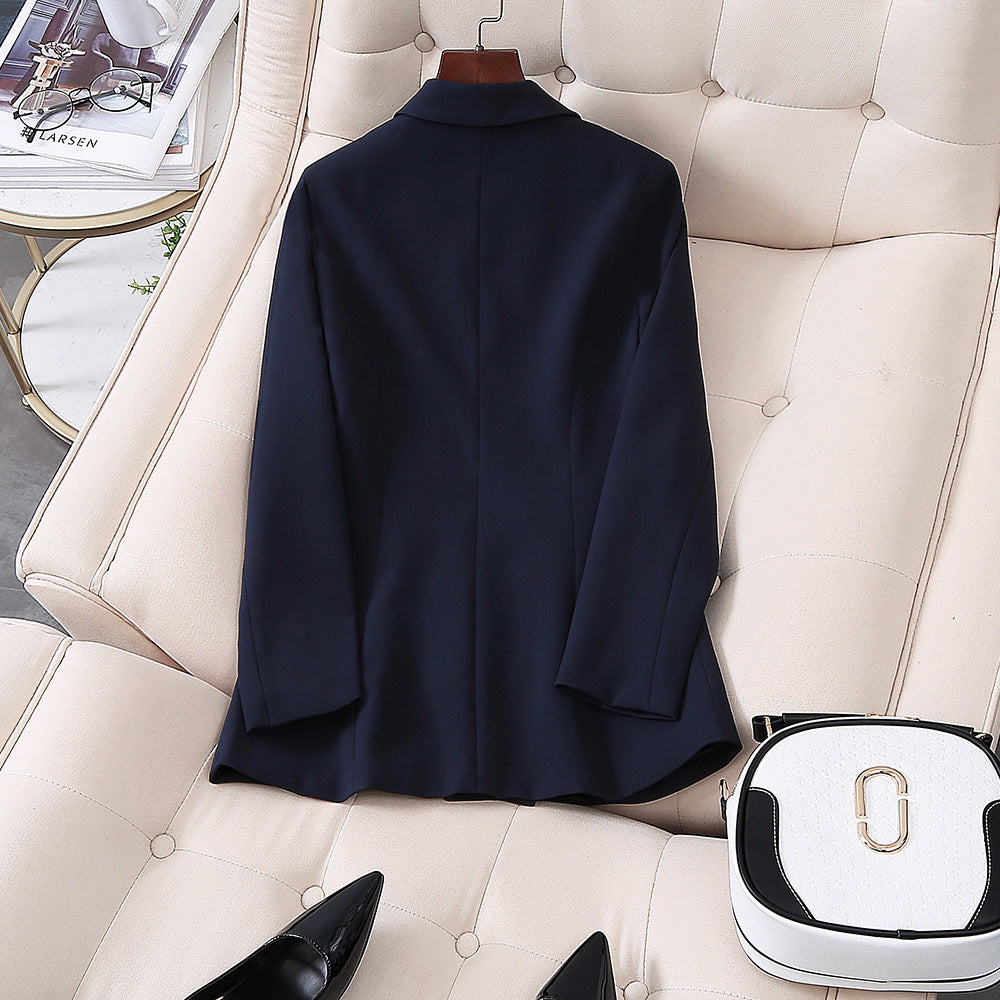 Plus Size Women's Slim Fit Blazer