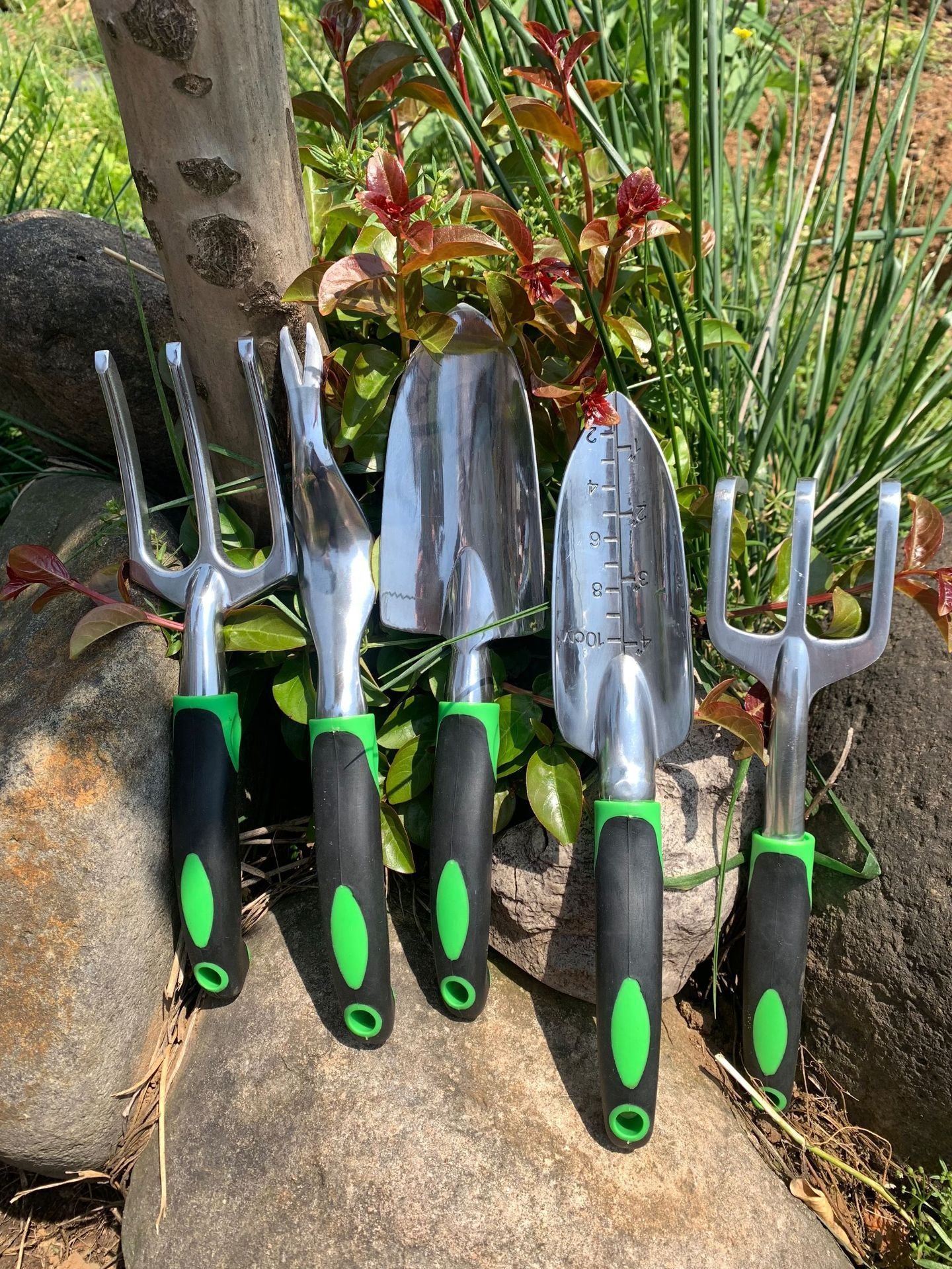 Garden Supplies 9-piece Aluminum Alloy Set.