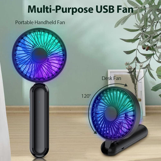 Portable HandHeld Fan, Personal USB Hand Fans