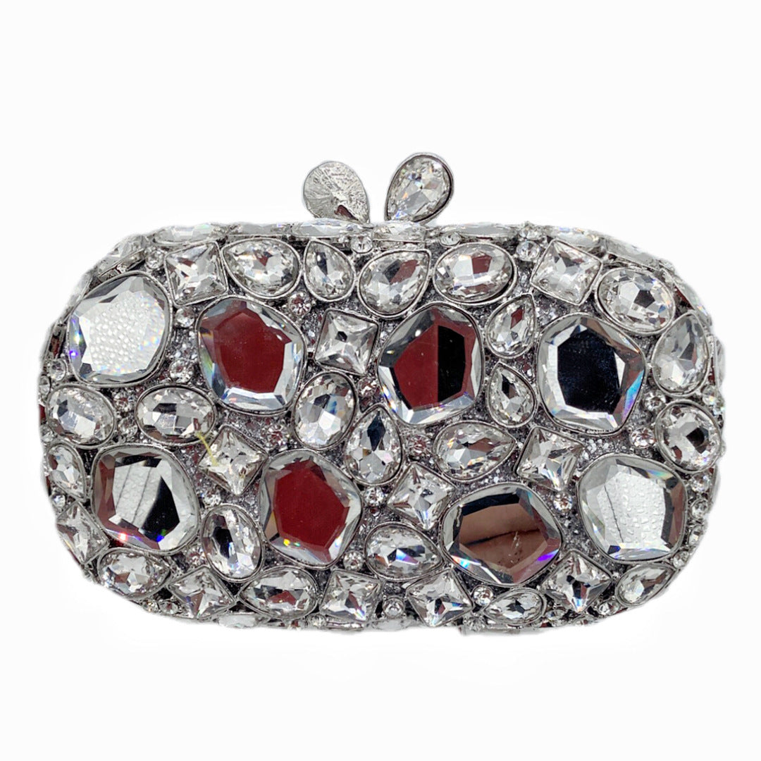 Hand-held Diamond Evening Bag