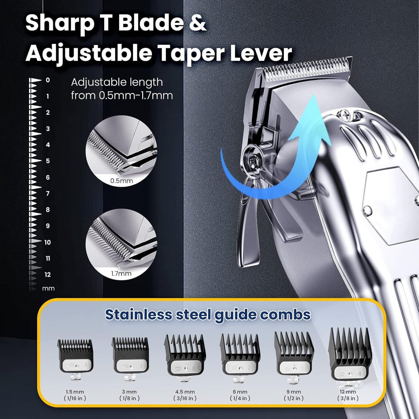 Professional Hair Clippers Cordless