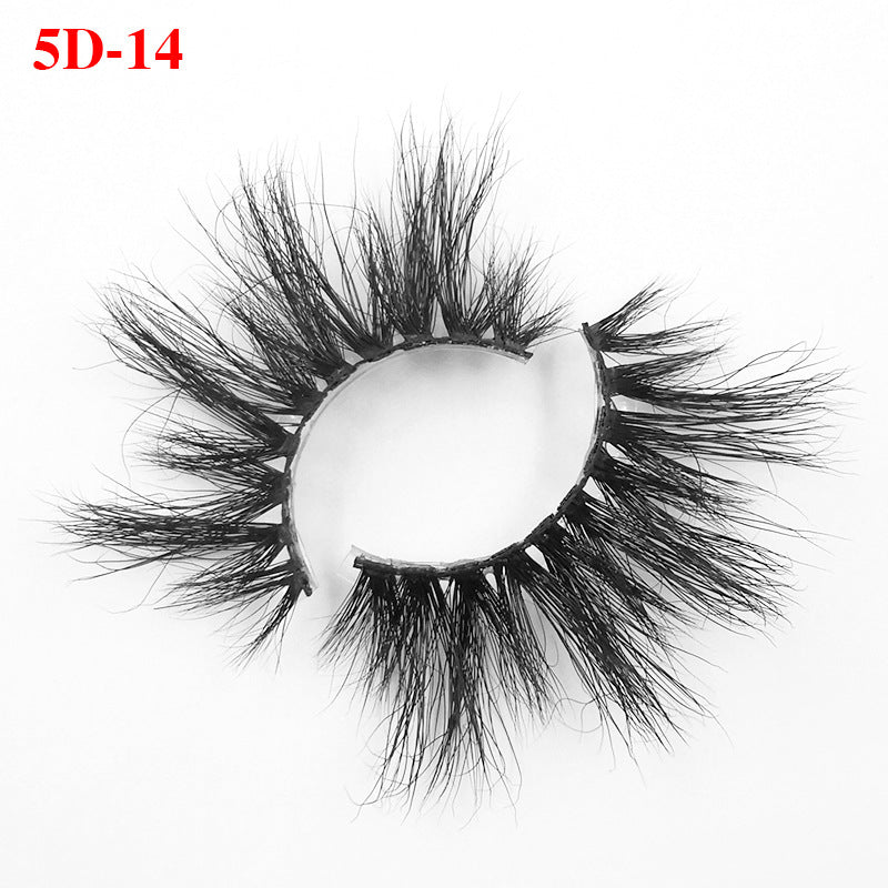 Mink False Eyelashes Lengthened 5D Exaggeration