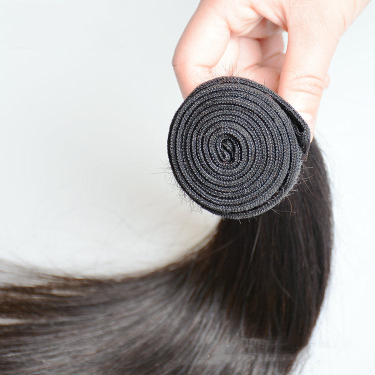 100% Brazilian Virgin Straight Hair Bundle  Extension