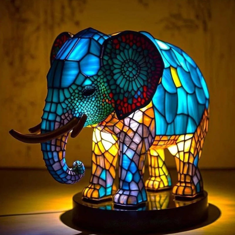 3D Colored Animal Light Desk Lamp Animal Series