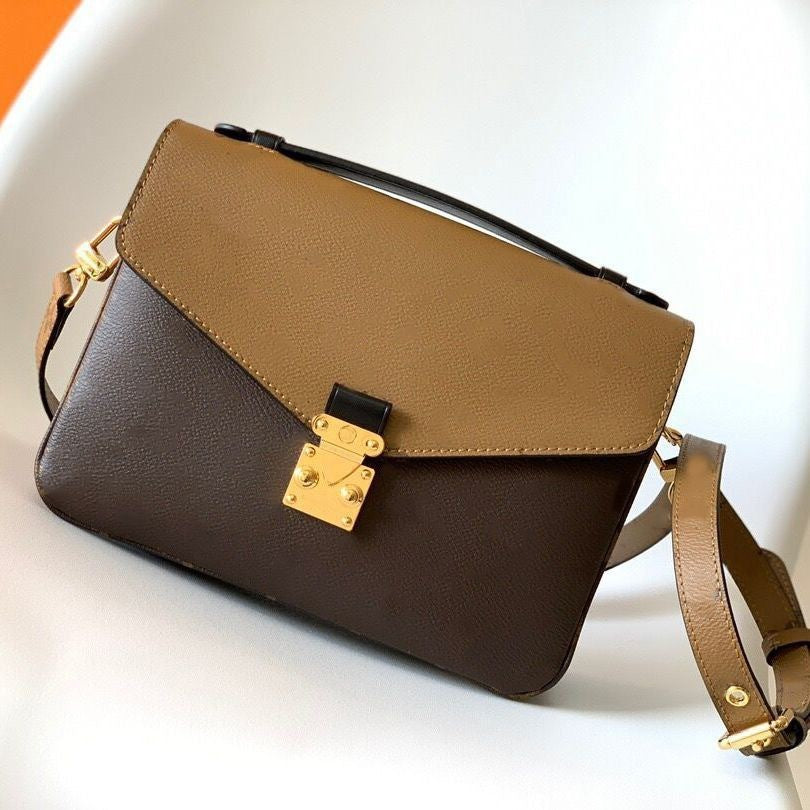 Women's Color Matching Messenger All-match Shoulder L Square Bag