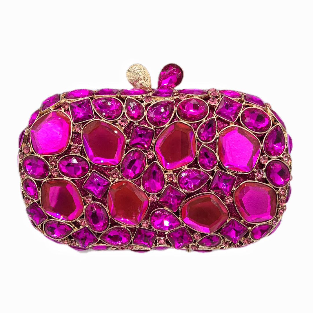 Hand-held Diamond Evening Bag