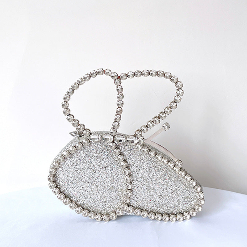 Butterfly Handbag Rhinestone