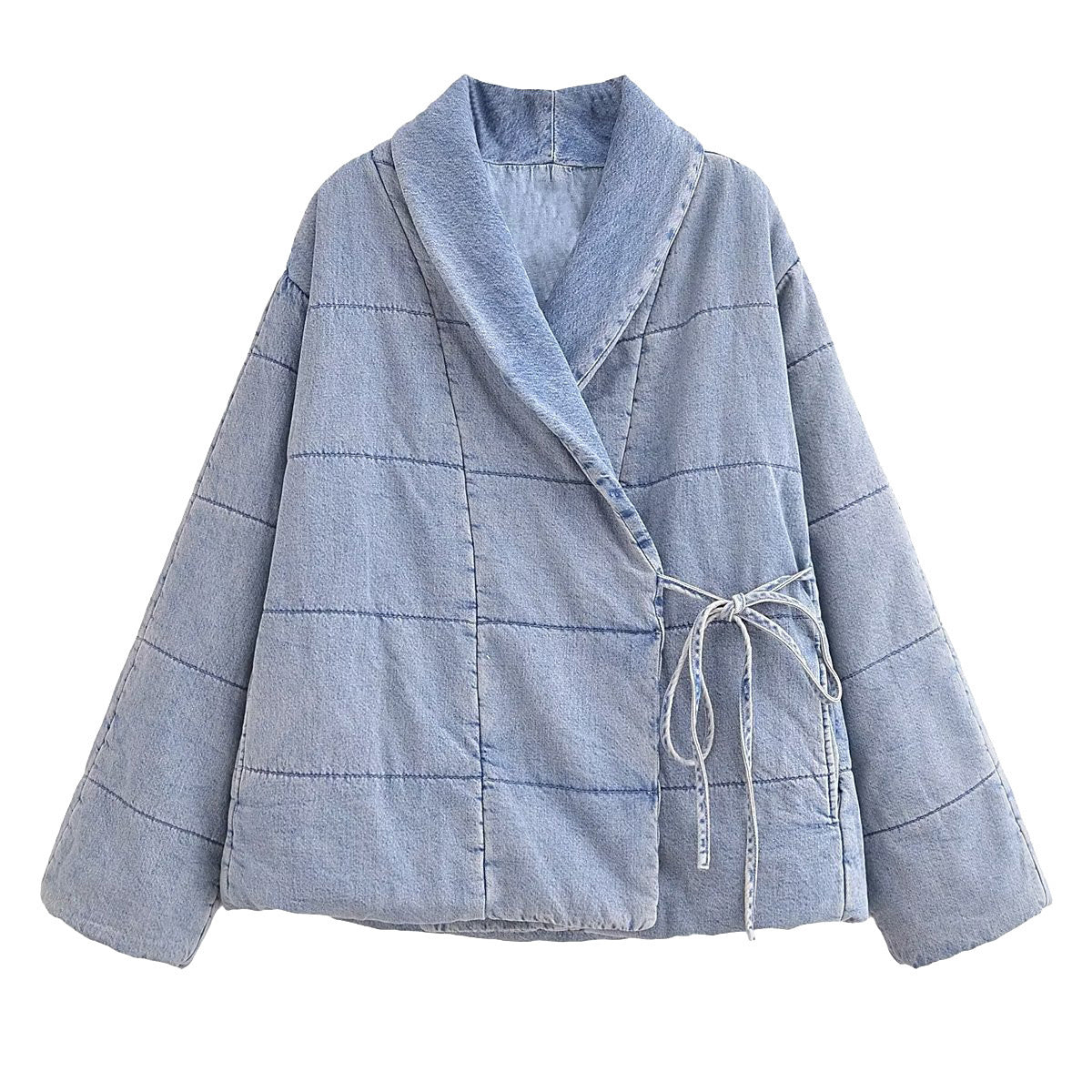 French Cotton Clothing Denim Loose Jacket Coat