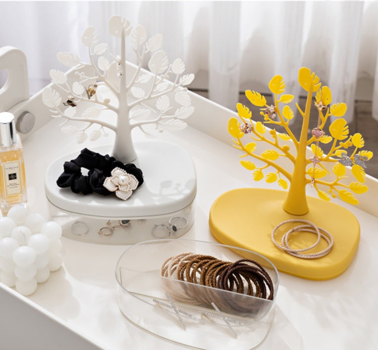 1pc Creative Tree Jewelry Storage Box