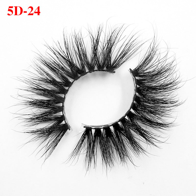 Mink False Eyelashes Lengthened 5D Exaggeration