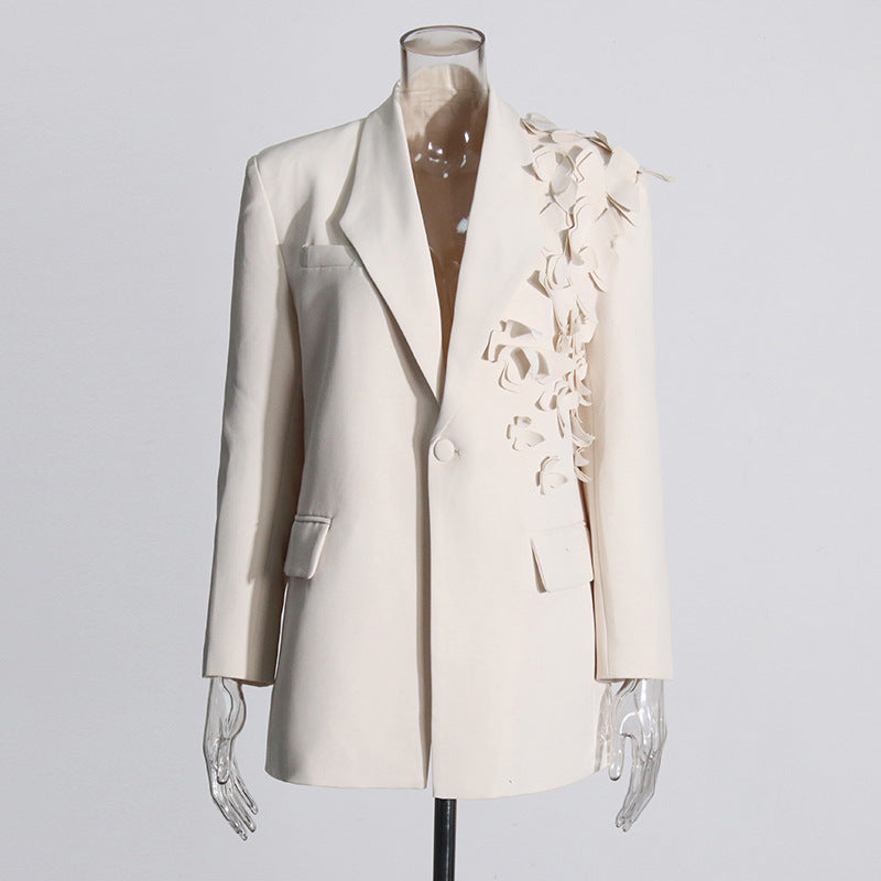 Three-dimensional Butterfly Decorative Suit Jacket