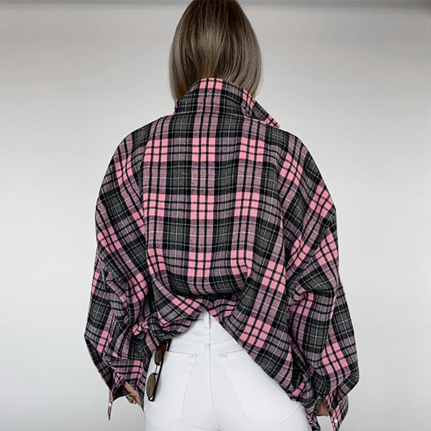 Plaid Simple Women's Shirt