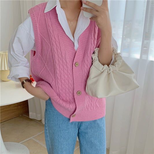 Women Vest Sweaters