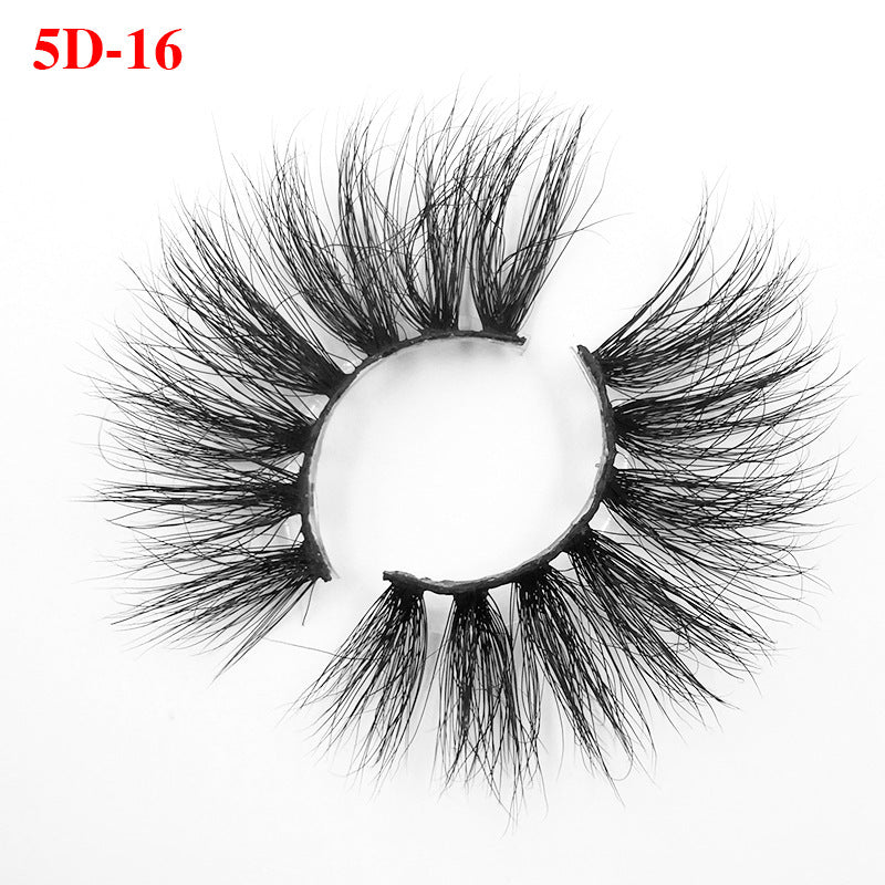 Mink False Eyelashes Lengthened 5D Exaggeration