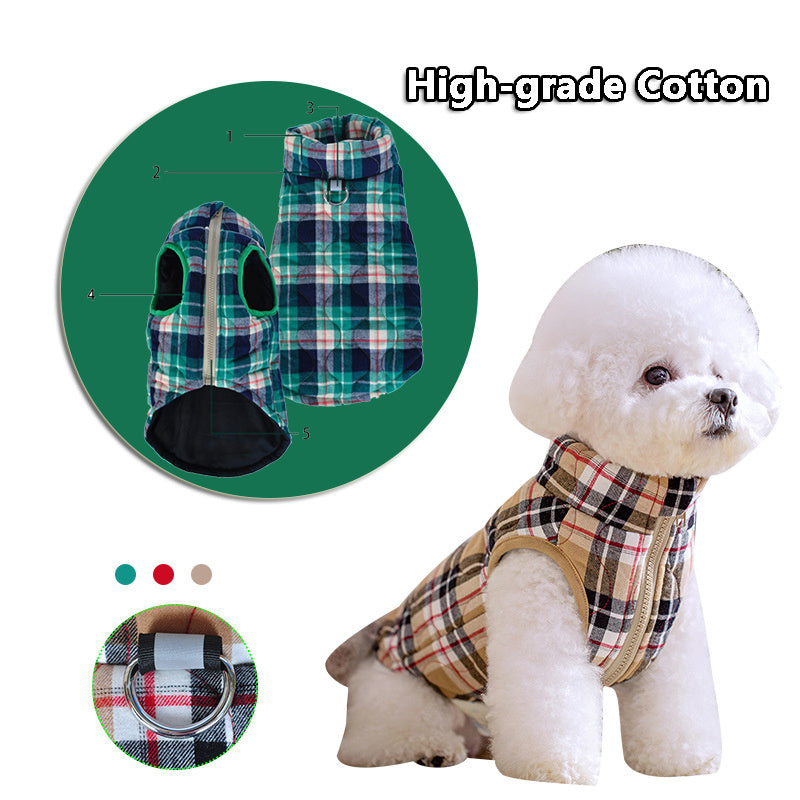 Winter Pet Dog Clothes Heavy Cotton