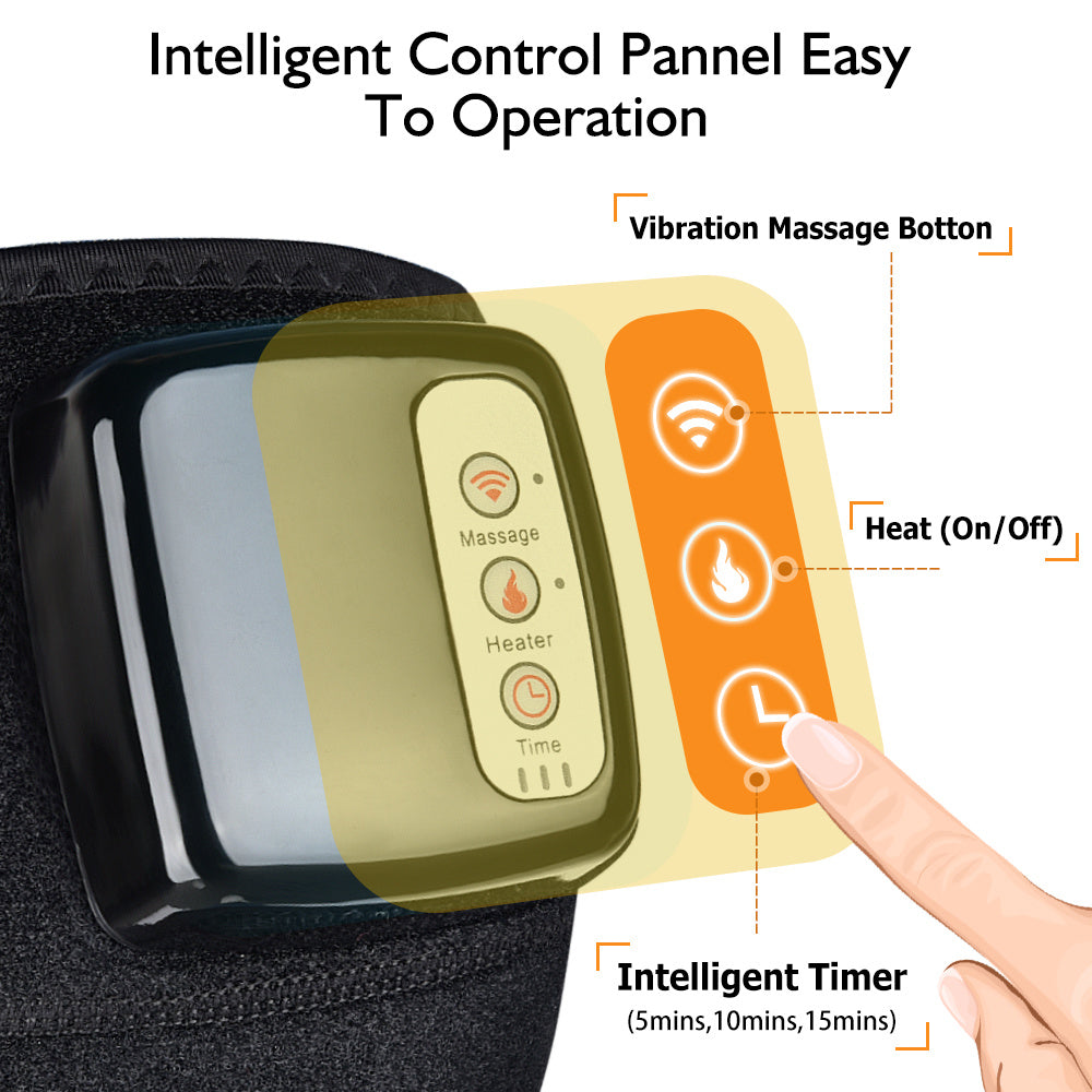 Electric Infrared Heating Knee Massager Wrap Elbow Joint Support Vibration