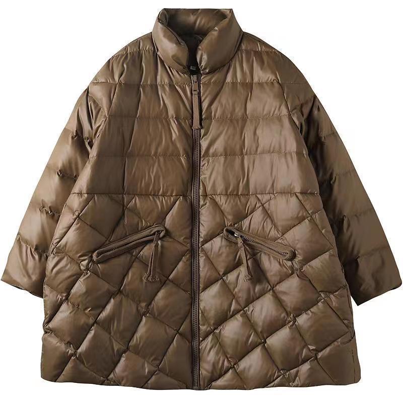 Casual Mid-length  Cotton-padded Jacket