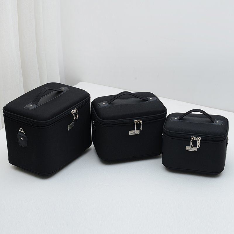 Waterproof Nylon Cosmetics Case Multi-layer Large Capacity