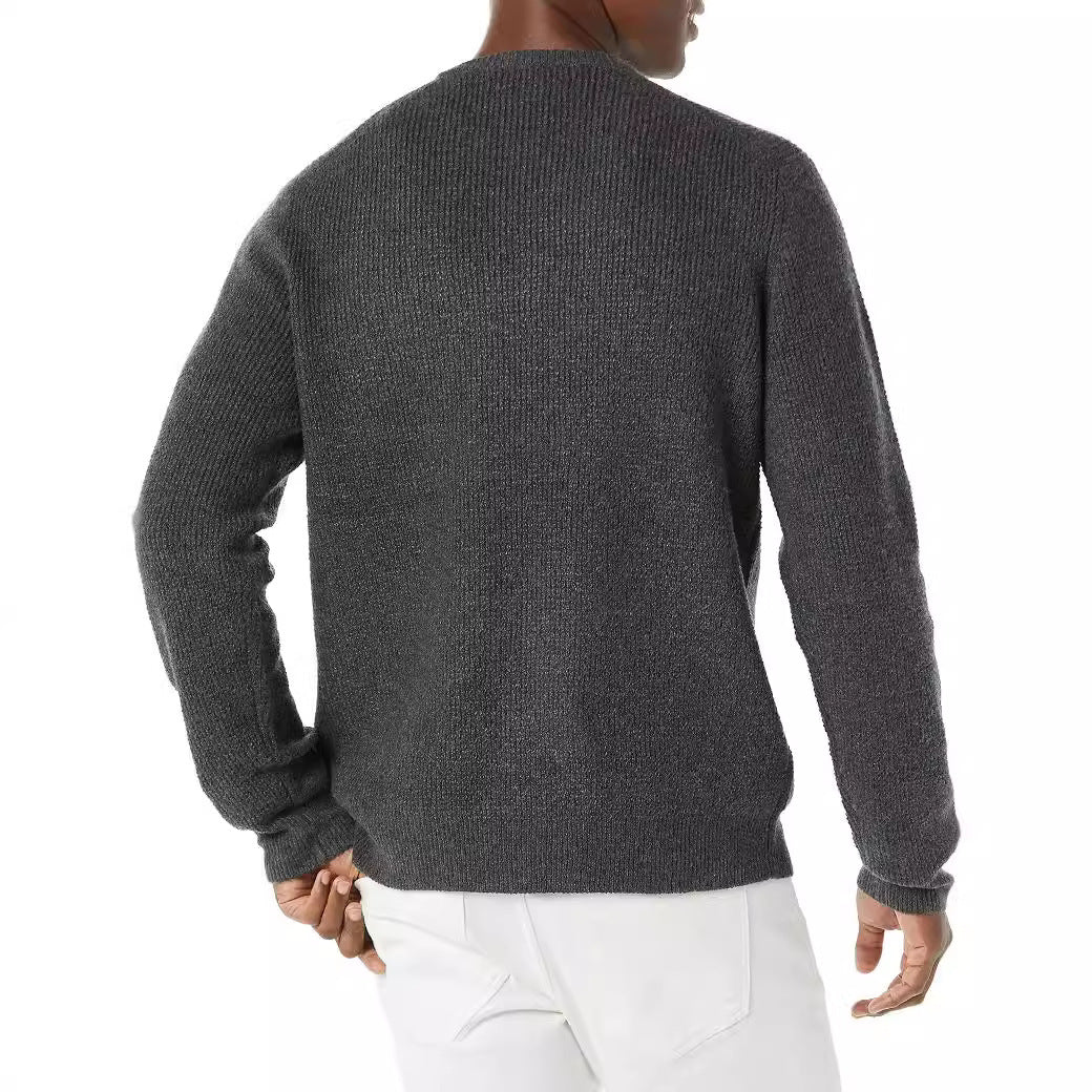 Crew Neck Casual Men's Sweater