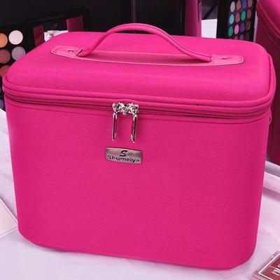 Waterproof Nylon Cosmetics Case Multi-layer Large Capacity