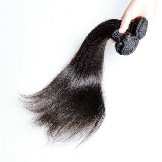 100% Brazilian Virgin Straight Hair Bundle  Extension