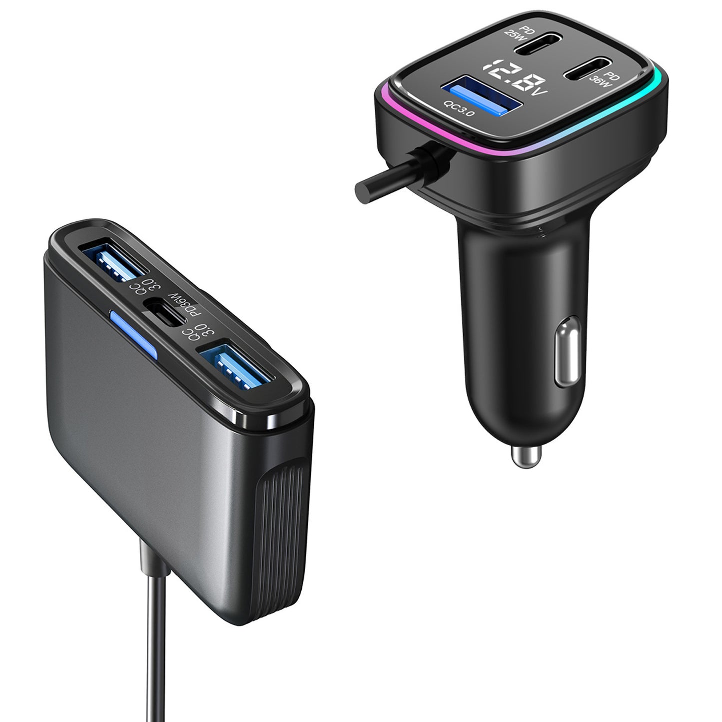 Car Charger Fast Charge 115W High Power Output