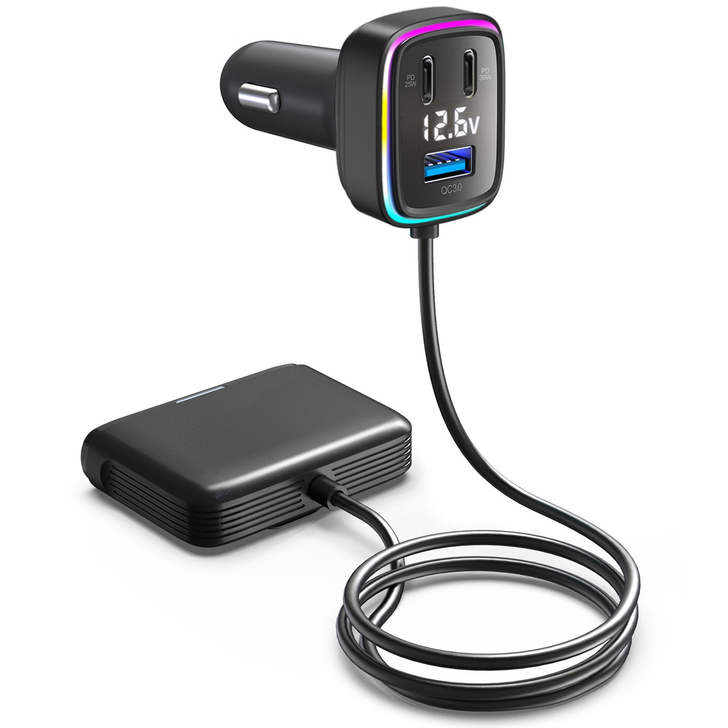 Car Charger Fast Charge 115W High Power Output