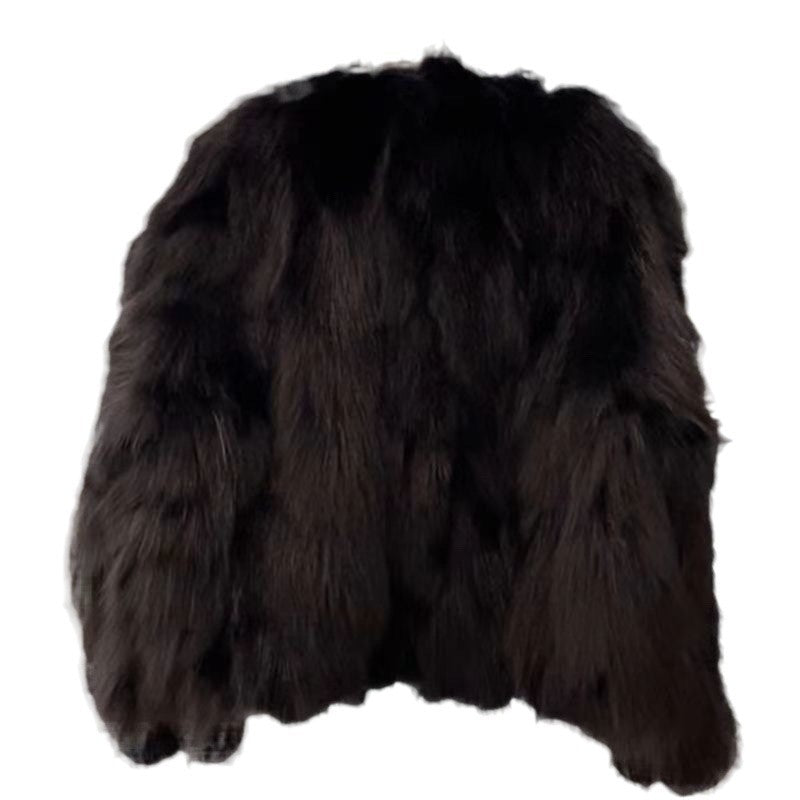 Faux Fox Fur High-End Top Coat For Women