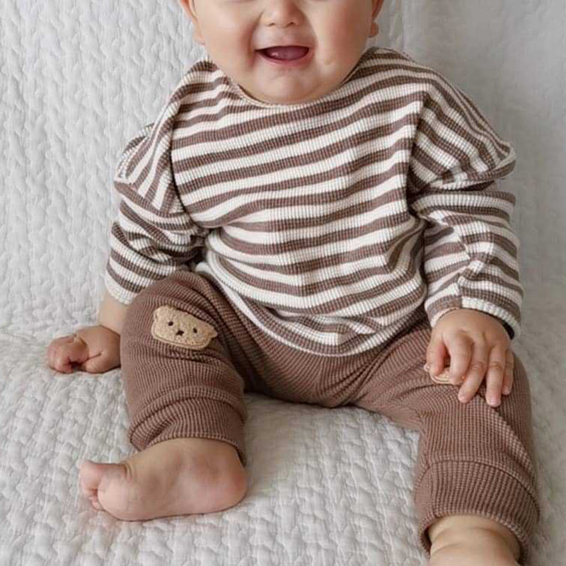 Cute And Comfortable Striped Top For Babies