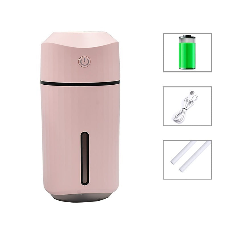 In-car Atmosphere Wireless Charging Car Humidifier