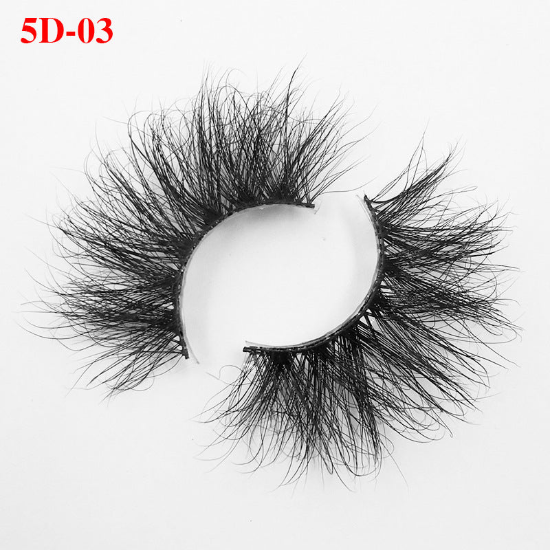 Mink False Eyelashes Lengthened 5D Exaggeration