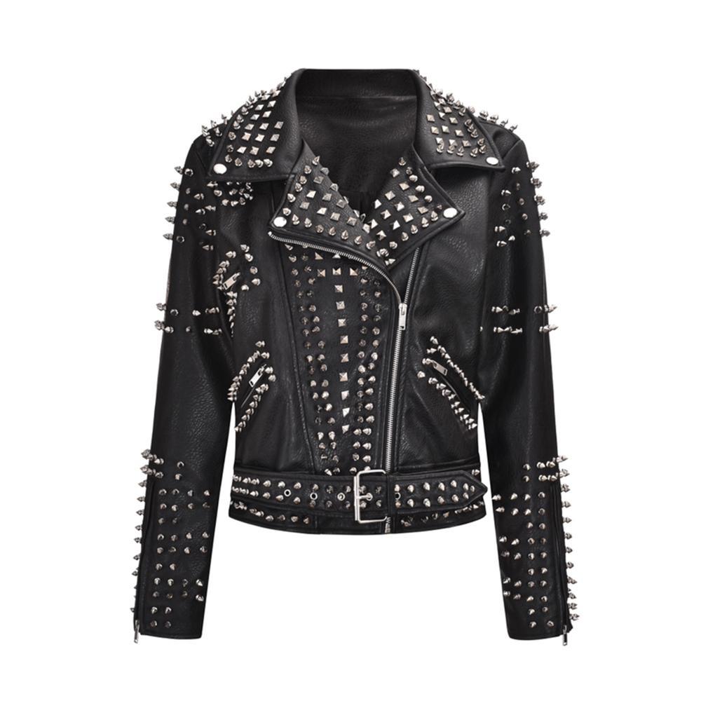 Rock Heavy Studs Stylish Punk Jacket