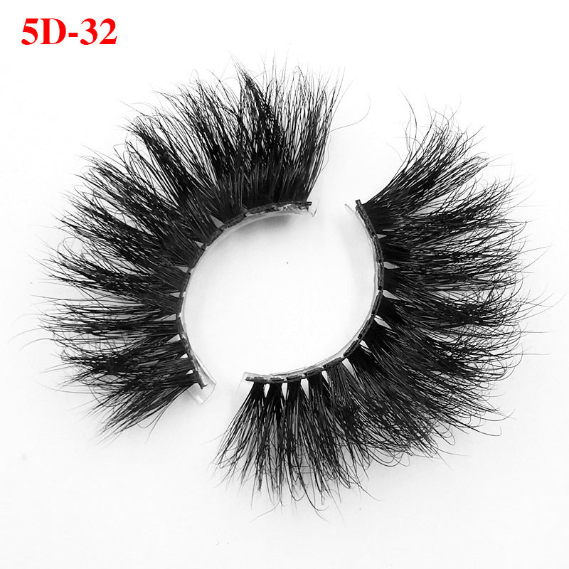 Mink False Eyelashes Lengthened 5D Exaggeration